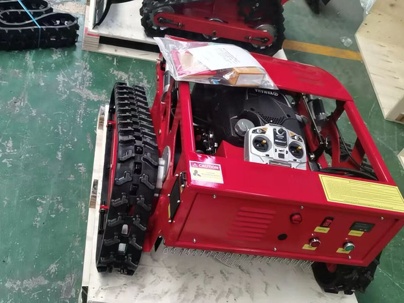 MK550CF Remote Control Crawler Mower Exported To Austria