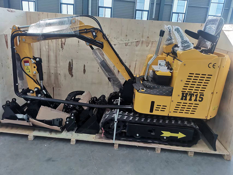 MK15 mini excavator exported to Russia