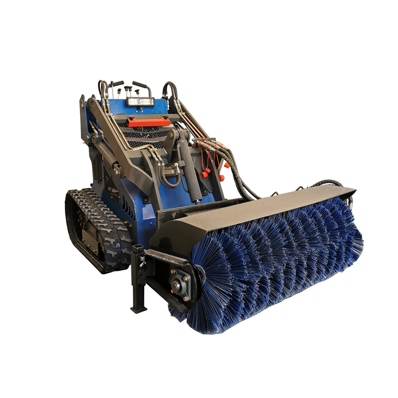 Mini Skid Steer Angle Broom