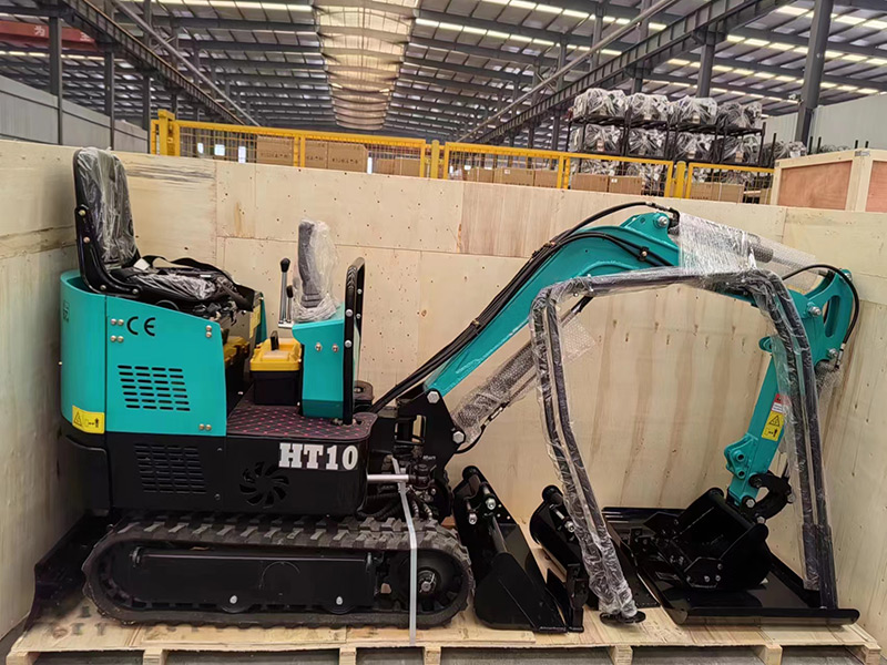 MK10 mini excavator shipped to USA
