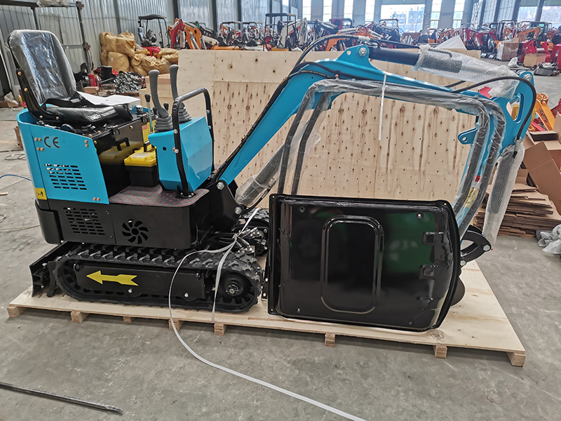 MK10B mini excavator shipped to United States of America